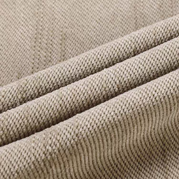 Men’s Beige Textured Polo Shirt