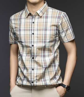 Verdant Gridcrest Shirt