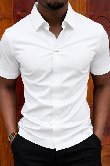 Obsidian Frost AeroKnit Polo T-Shirt